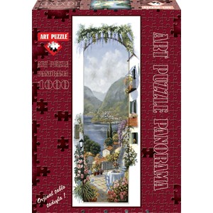 Art Puzzle (4335) - Peter Motz: "Lago Maggiore" - 1000 brikker puslespil