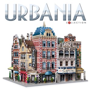 Wrebbit (Wrebbit-Set-Urbania) - "Urbania Collection, Café, Cinema, Hotel" - 880 brikker puslespil