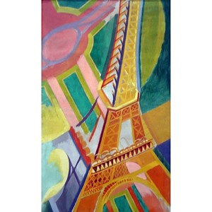 Puzzle Michele Wilson (A276-150) - Robert Delaunay: "Eiffel Tower" - 150 brikker puslespil
