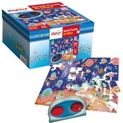 Ludattica (52493) - "Secret Puzzle, The Space" - 24 brikker puslespil