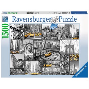 Ravensburger (16354) - "New York" - 1500 brikker puslespil