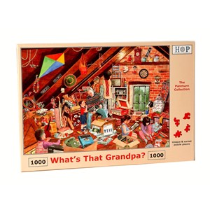 The House of Puzzles (4302) - "What's That Grandpa" - 1000 brikker puslespil