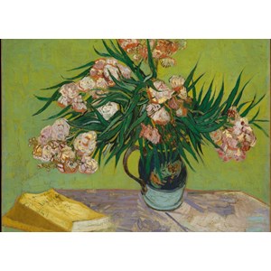 Grafika Kids (00440) - Vincent van Gogh: "Oleanders, 1888" - 24 brikker puslespil