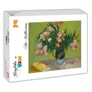 Grafika Kids (00440) - Vincent van Gogh: "Oleanders, 1888" - 24 brikker puslespil