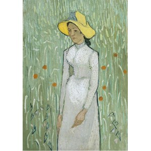 Grafika Kids (00996) - Vincent van Gogh: "Girl in White, 1890" - 100 brikker puslespil