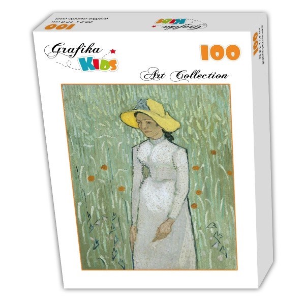 Grafika Kids (00996) - Vincent van Gogh: "Girl in White, 1890" - 100 brikker puslespil