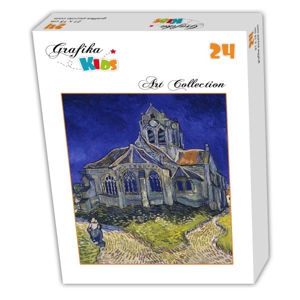 Grafika (00035) - Vincent van Gogh: "Vincent Van Gogh, 1890" - 24 brikker puslespil