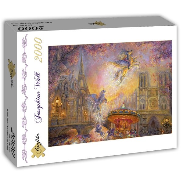 Grafika (T-00277) - Josephine Wall: "Magical Merry Go Round" - 2000 brikker puslespil