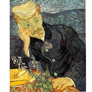 D-Toys (66916-VG06) - Vincent van Gogh: "Portrait of Doctor Gachet" - 1000 brikker puslespil