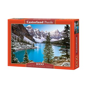 Castorland (102372) - "Jewel of the Rockies, Canada" - 1000 brikker puslespil