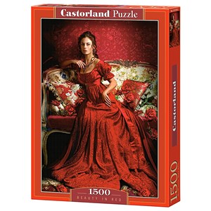 Castorland (C-151370) - "Beauty in Red" - 1500 brikker puslespil