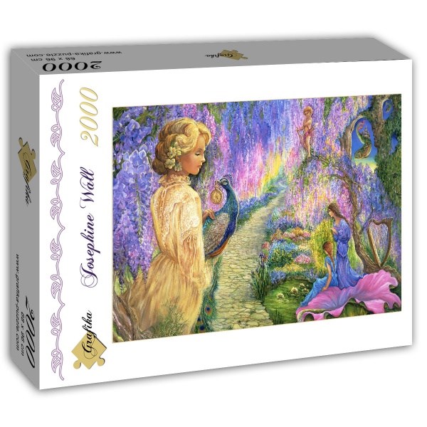 Grafika (T-00241) - Josephine Wall: "Wisteria Way" - 2000 brikker puslespil