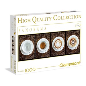 Clementoni (39275) - "Caffe" - 1000 brikker puslespil