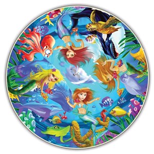 A Broader View (392) - "Mermaids (Round Table Puzzle)" - 50 brikker puslespil