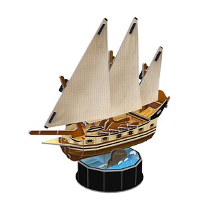 Cubic Fun (T4034h) - "Xebec" - 53 brikker puslespil