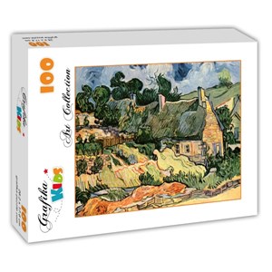 Grafika Kids (00009) - Vincent van Gogh: "Vincent Van Gogh, 1890" - 100 brikker puslespil