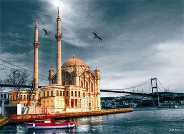 Anatolian (PER3171) - "Ortakoy Mosque" - 1000 brikker puslespil
