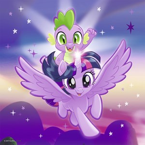 Ravensburger (08027) - "My Little Poney" - 49 brikker puslespil