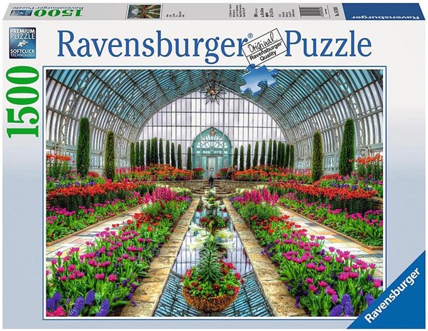 Ravensburger (16240) - "Atrium Garden" - 1500 brikker puslespil