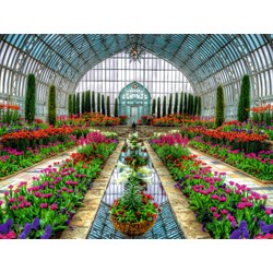 Ravensburger (16240) - "Atrium Garden" - 1500 brikker puslespil