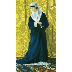 Art Puzzle (81043) - Osman Hamdi Bey: "Old Istanbul Lady" - 1000 brikker puslespil