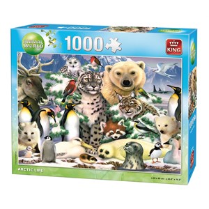 King International (05485) - "Artic Life" - 1000 brikker puslespil