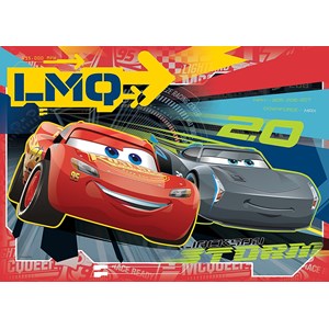 Ravensburger (05520) - "Cars 3" - 60 brikker puslespil
