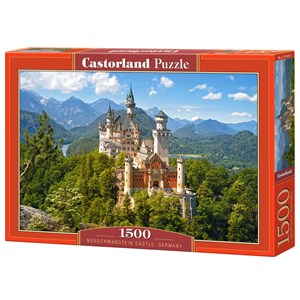 Castorland (C-151424) - "Neuschwanstein" - 1500 brikker puslespil