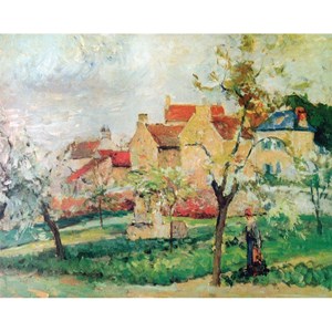 Puzzle Michele Wilson (A984-1000) - Camille Pissarro: "Plum Trees in Blossom" - 1000 brikker puslespil