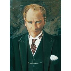 Art Puzzle (4157) - "Ghazi Mustafa Kemal Atatürk" - 500 brikker puslespil