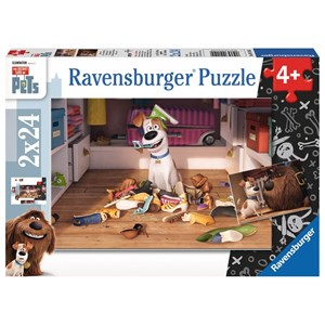 Ravensburger (09110) - "The Secret Life of Pets" - 24 brikker puslespil