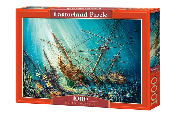 Castorland (C-103805) - "Ocean Treasure" - 1000 brikker puslespil