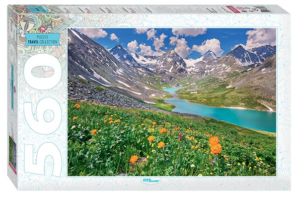 Step Puzzle (78095) - "Altai Mountains" - 560 brikker puslespil