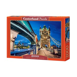 Castorland (C-200597) - "Tower Bridge of London" - 2000 brikker puslespil