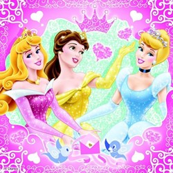 Ravensburger (09277) - "Disney prinsesse" - 49 brikker puslespil