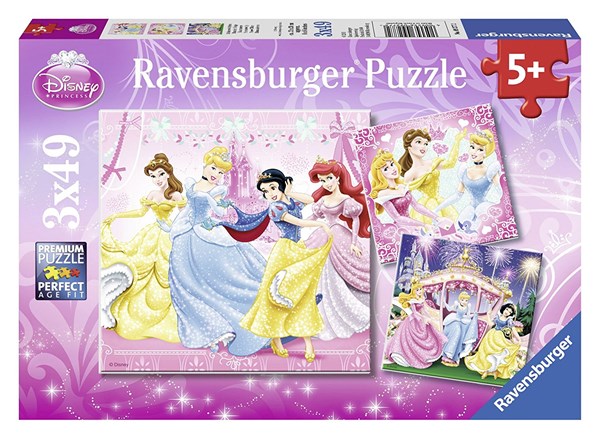 Ravensburger (09277) - "Disney prinsesse" - 49 brikker puslespil