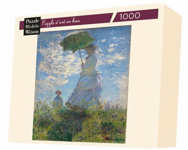 Puzzle Michele Wilson (A551-1000) - Claude Monet: "Woman with a Parasol, 1875" - 1000 brikker puslespil