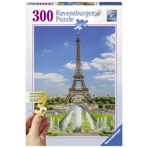 Ravensburger (13643) - "Eiffeltårnet" - 300 brikker puslespil