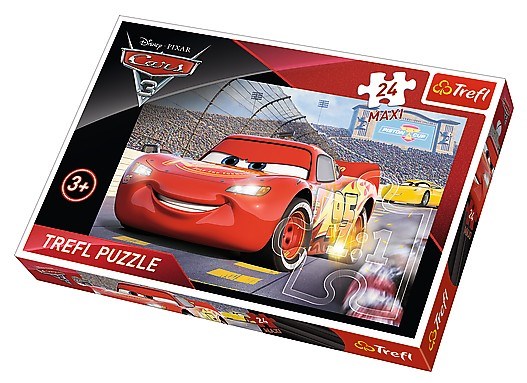 Trefl (14250) - "Cars 3" - 24 brikker puslespil