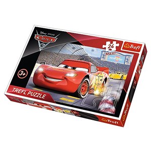 Trefl (14250) - "Cars 3" - 24 brikker puslespil