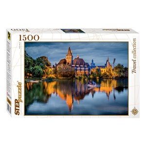Step Puzzle (83050) - "The castle by the lake" - 1500 brikker puslespil