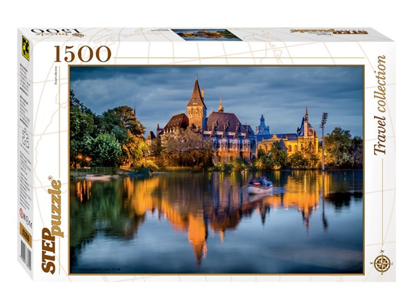 Step Puzzle (83050) - "The castle by the lake" - 1500 brikker puslespil