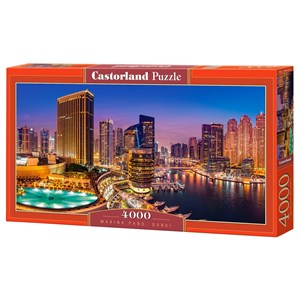 Castorland (C-400195) - "Marina Pano, Dubai" - 4000 brikker puslespil