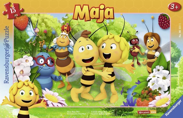 Ravensburger (06121) - "Maya the Bee" - 15 brikker puslespil