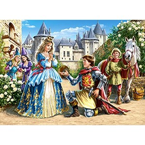 Castorland (B-030040) - "Princess and Knight" - 300 brikker puslespil