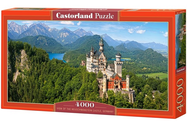 Castorland (C-400218) - "Neuschwanstein, Germany" - 4000 brikker puslespil