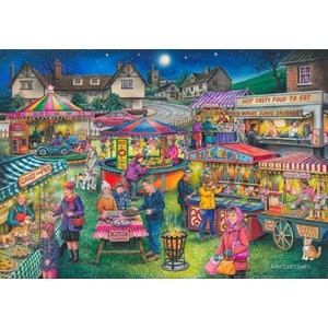 The House of Puzzles (4395) - "Village Fayre" - 1000 brikker puslespil