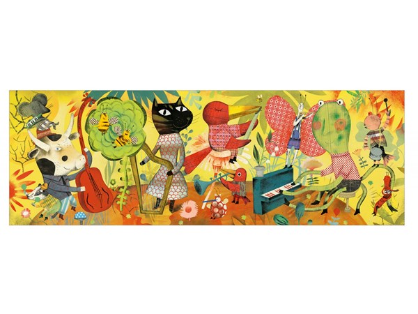 Djeco (07605) - "Bluegrass Band" - 200 brikker puslespil