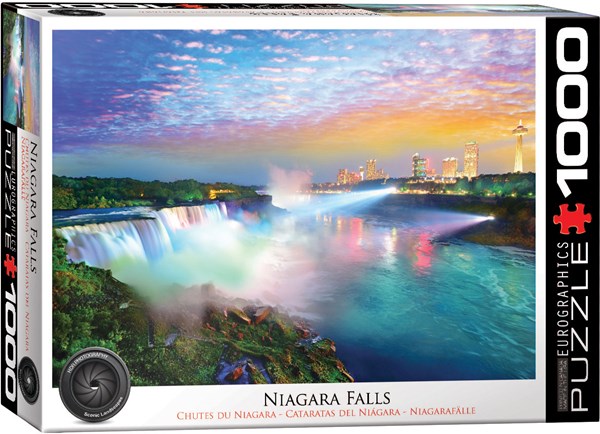 Eurographics (6000-0770) - "Niagaravandfaldene" - 1000 brikker puslespil