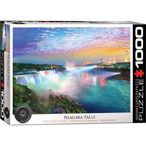 Eurographics (6000-0770) - "Niagaravandfaldene" - 1000 brikker puslespil